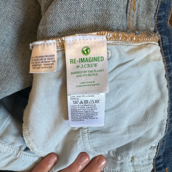 J Crew Mid-Rise denim shorts - Picture 6 of 7